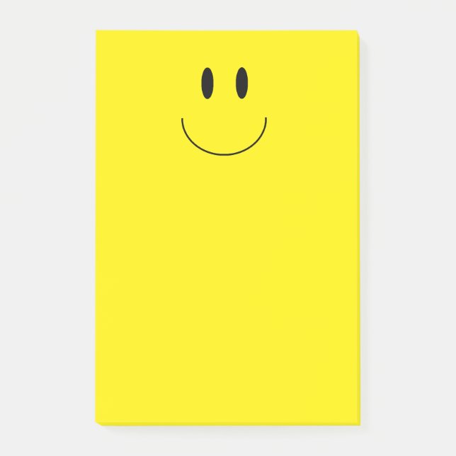 "Happy Face" Post-it Notes Post-it Klebezettel (Vorderseite)