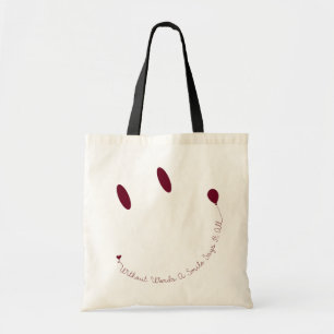 Happy Face Smile Tragetasche