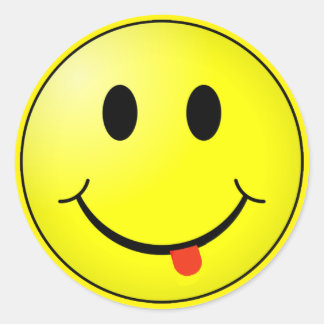 Happy Face sticker !