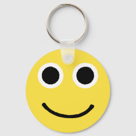 Happy Face Yellow Lächeln Emoticon Emoji Schlüsselanhänger