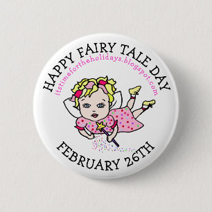Happy Fairy Tale Day } 26. Februar Button