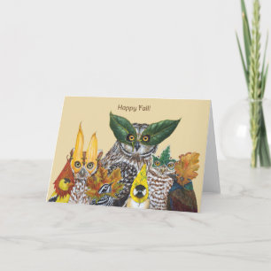 Happy Fall Card Karte