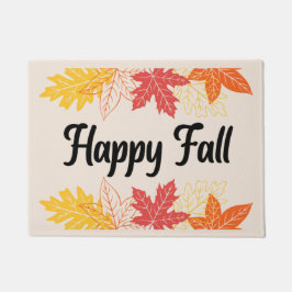 Happy Fall Doormat Fußmatte