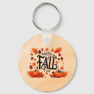 Happy Fall Y'all classic Schlüsselanhänger