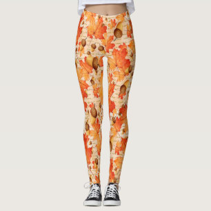 Happy Fall yall Erntedank Pattern Leggings