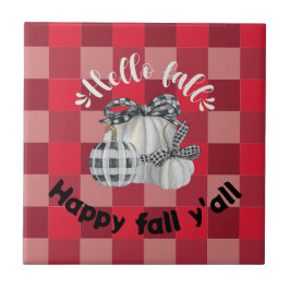 Happy Fall Y'all Fliese