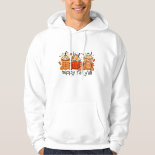 Happy Fall Y'all, Herbst und Pumpkin Gewürz Hoodie