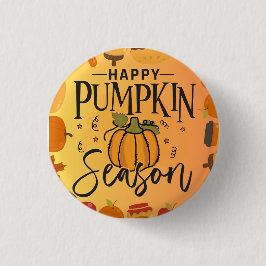 Happy fall ya'll Herbsternte Erntedank Liebe Button
