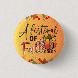 Happy fall ya'll Herbsternte Erntedank Liebe Button