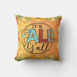 Happy fall ya'll Herbsternte Erntedank Liebe Kissen