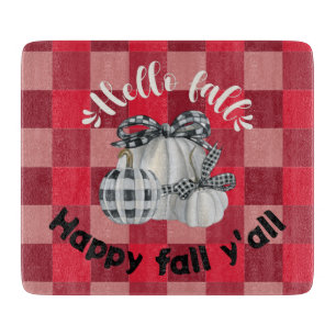 Happy Fall Y'all Schneidebrett