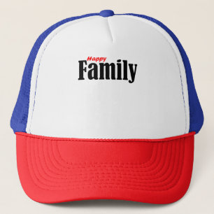 Happy Famille Matching Casquette - Fun Family Vibe