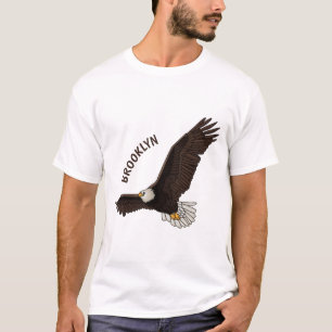 Happy-Fan Glatze Cartoon Illustration T-Shirt