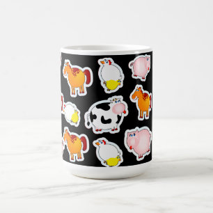 Happy farm background, Tasse