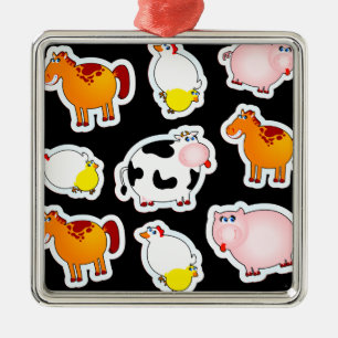Happy Farm Hintergrund, Ornament
