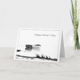 Happy Father's Day Boat Card Karte