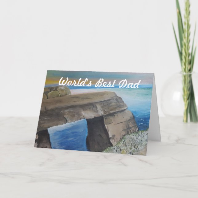 Happy Father's Day Card Karte (Vorderseite)