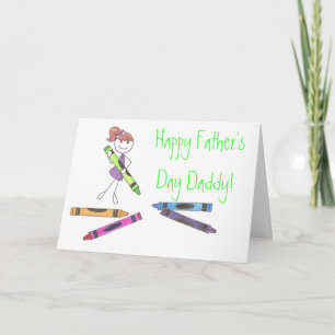 Happy Father's Day Daddy! Card Karte