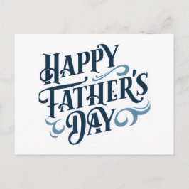 Happy Father's Day Greeting Card Postkarte