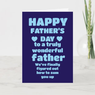Happy Father's Day Karte