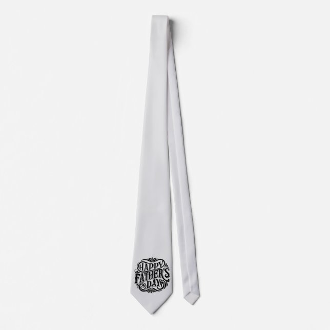 Happy Father's Day Neck Tie Krawatte (Vorderseite)