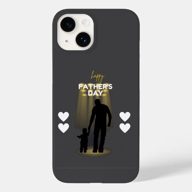 Happy Father's Day Phone Case (Rückseite)