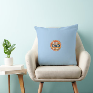 Happy Father's Day Shirt - Retro Abzeichen Kissen