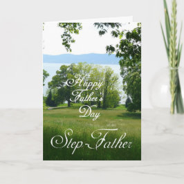 Happy Father's Day Step-Vaterlandschaft Karte