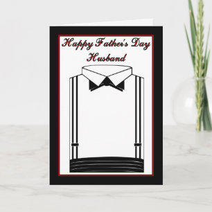 Happy Father's Day to Husband from Wife Karte