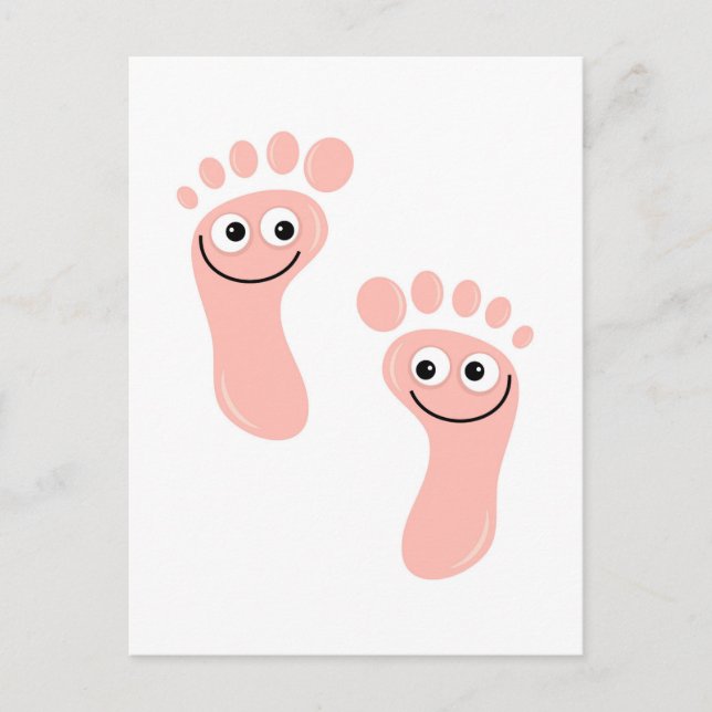 Happy Feet Postkarte (Vorderseite)