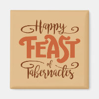 Happy Fest Tabernacles Magnet