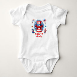 Happy Firecracker 4. Juli Baby Strampler