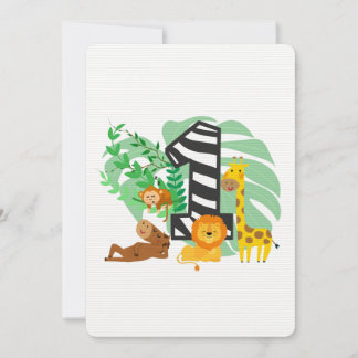 Happy First Birthday Baby! Einladung