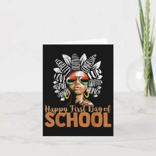 Happy First Day of School Teacher Karte