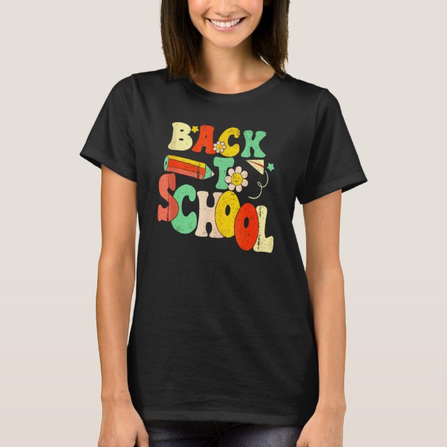 Happy First Day Of School Welcome Back To School S T-Shirt (Vorderseite)