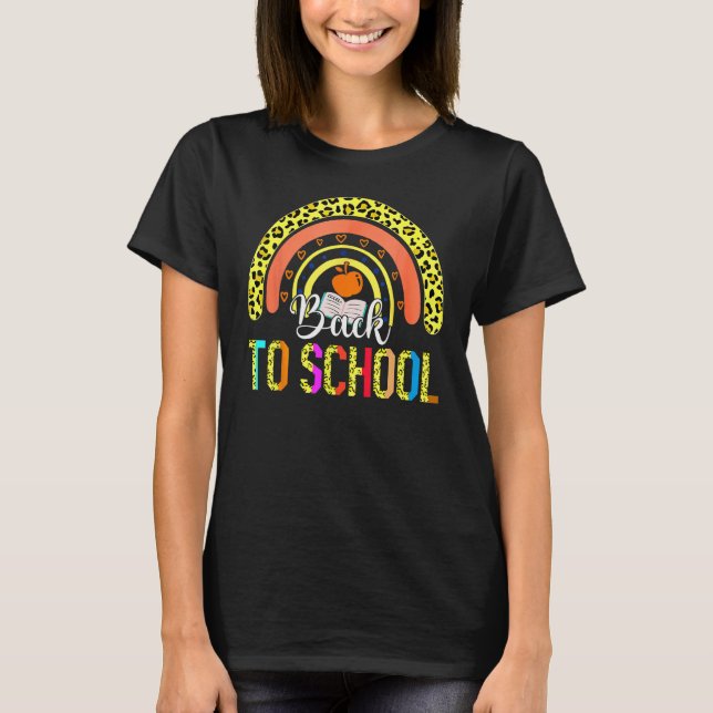 Happy First Day Of School Welcome Back To School S T-Shirt (Vorderseite)