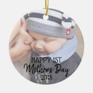 Happy First Mother's Day Ornament