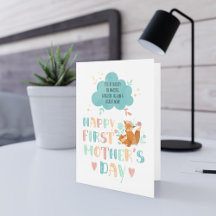 Happy First Mthers Day für Daughter-Schwiegertocht