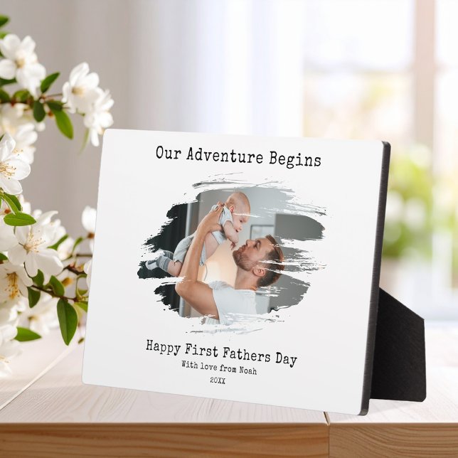 Happy First Vathers Day Foto Fotoplatte (Von Creator hochgeladen)