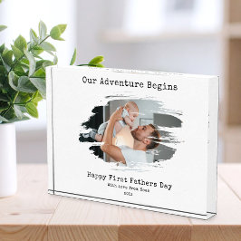 Happy First Vathers Day Fotoblock