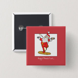 Happy Fitness Übung Weihnachten mit dem Weihnachts Button