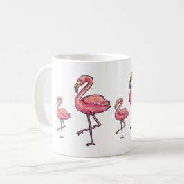 Happy Flamingo Kaffeetasse