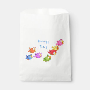 Happy Flying Birds Fvor Bags - Benutzerdefinierter Geschenktütchen