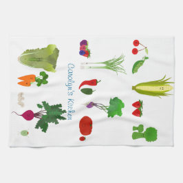 Happy Food Personalisiert Handtuch