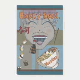 Happy Food Post-it Klebezettel