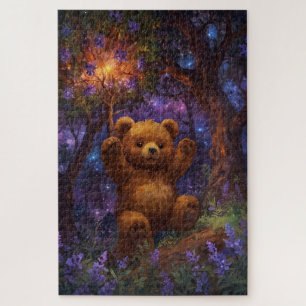 Happy Forest Teddy Bar Art