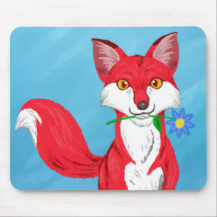 Happy Fox Mousepad