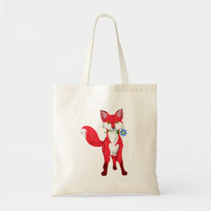 Happy Fox Tragetasche