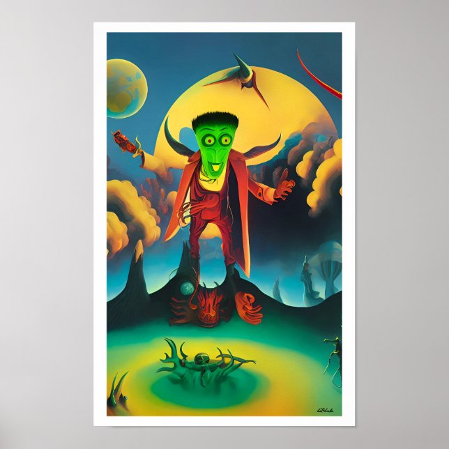 Happy Frankenstein Day Poster (Vorne)