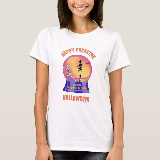Happy Freaking Halloween T-Shirt (Vorderseite)